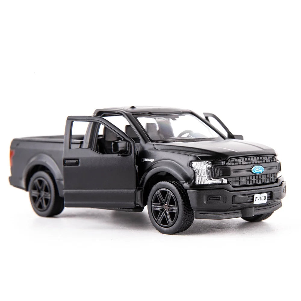 1/36 Scale F150 Pickup Truck Casting Car Model, Zinc Alloy Pull Back Toy Car G17810