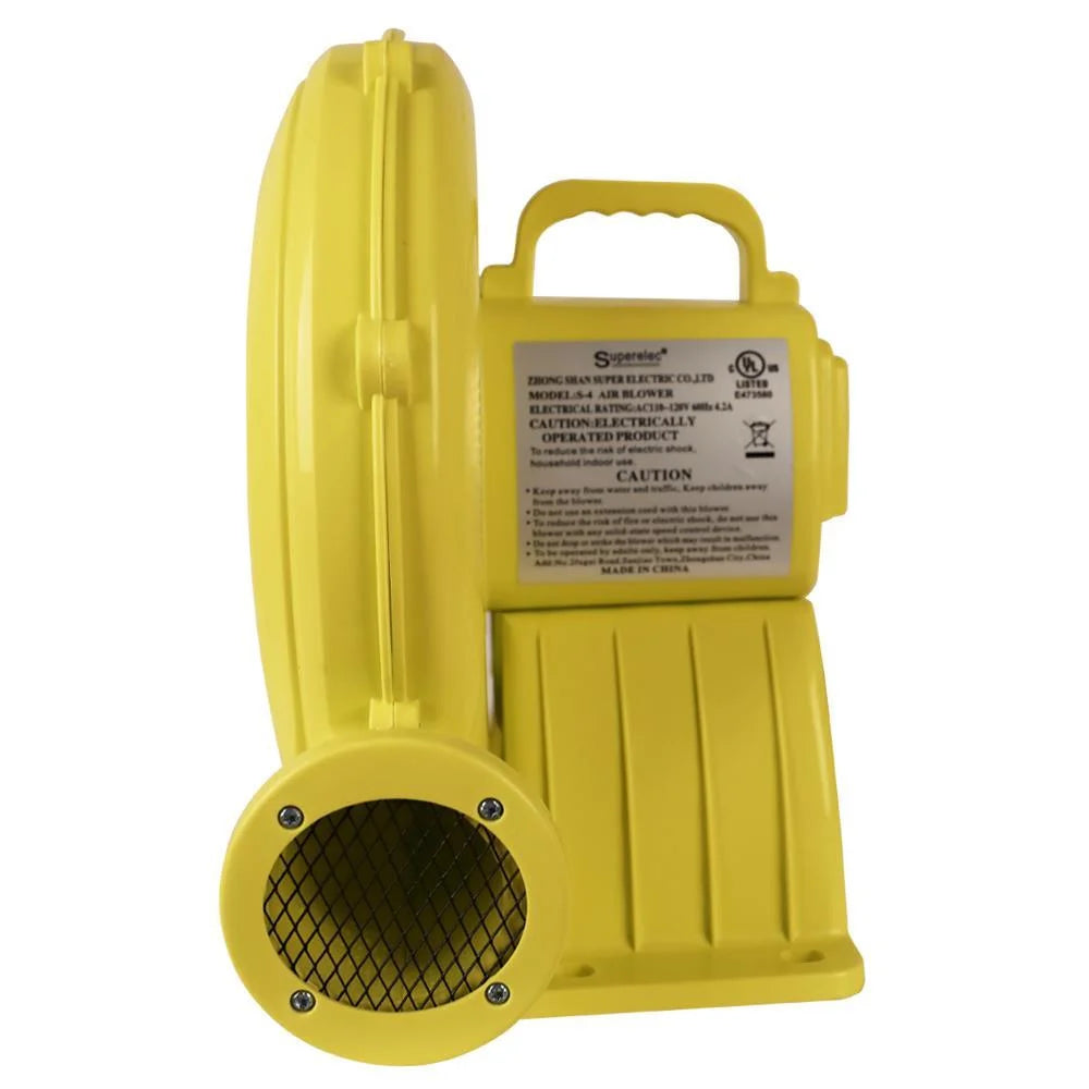 450W Air Blower Pump Fan Yellow T2121