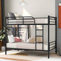 Black Twin Metal Bunk Bed Frame M955