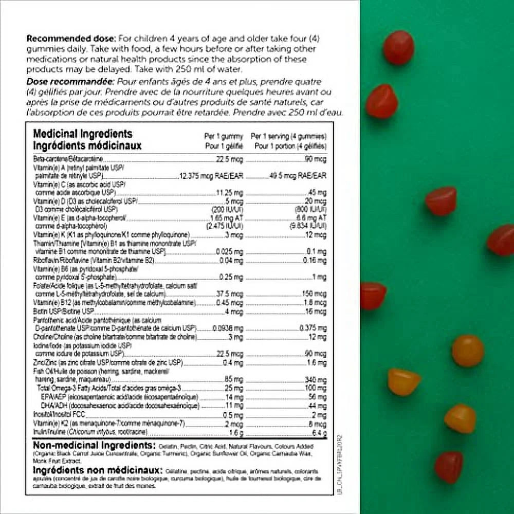120 Count Kids Complete +Fiber A382