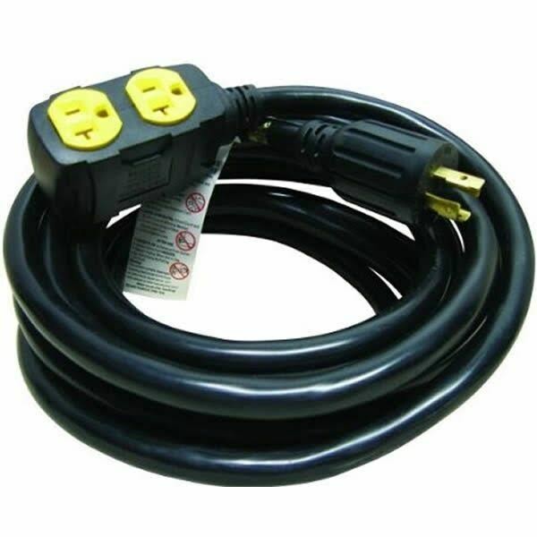 20-Amp 20-Foot Generator Convenience Cord 4-Prong M921739