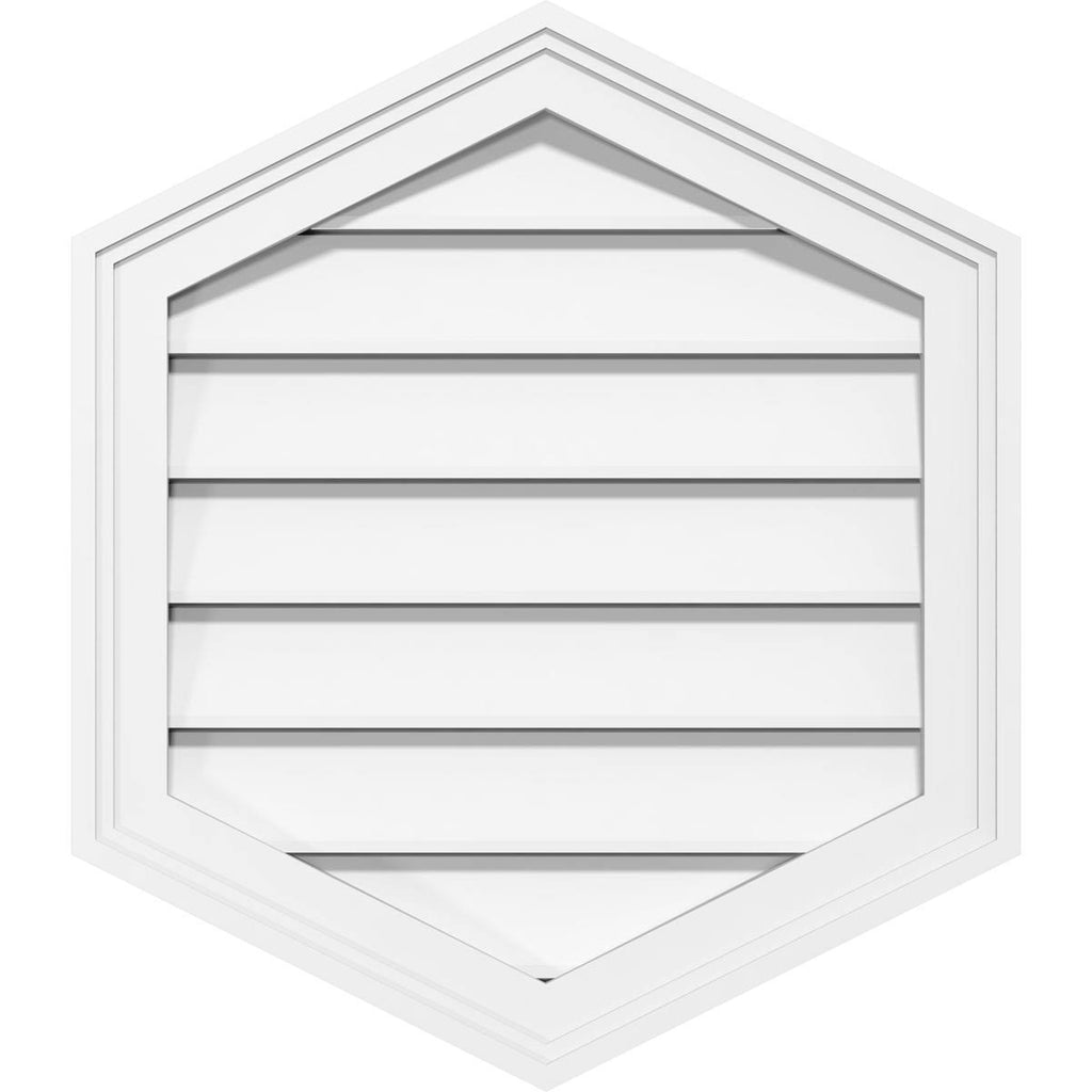 PVC Gable Vent O498