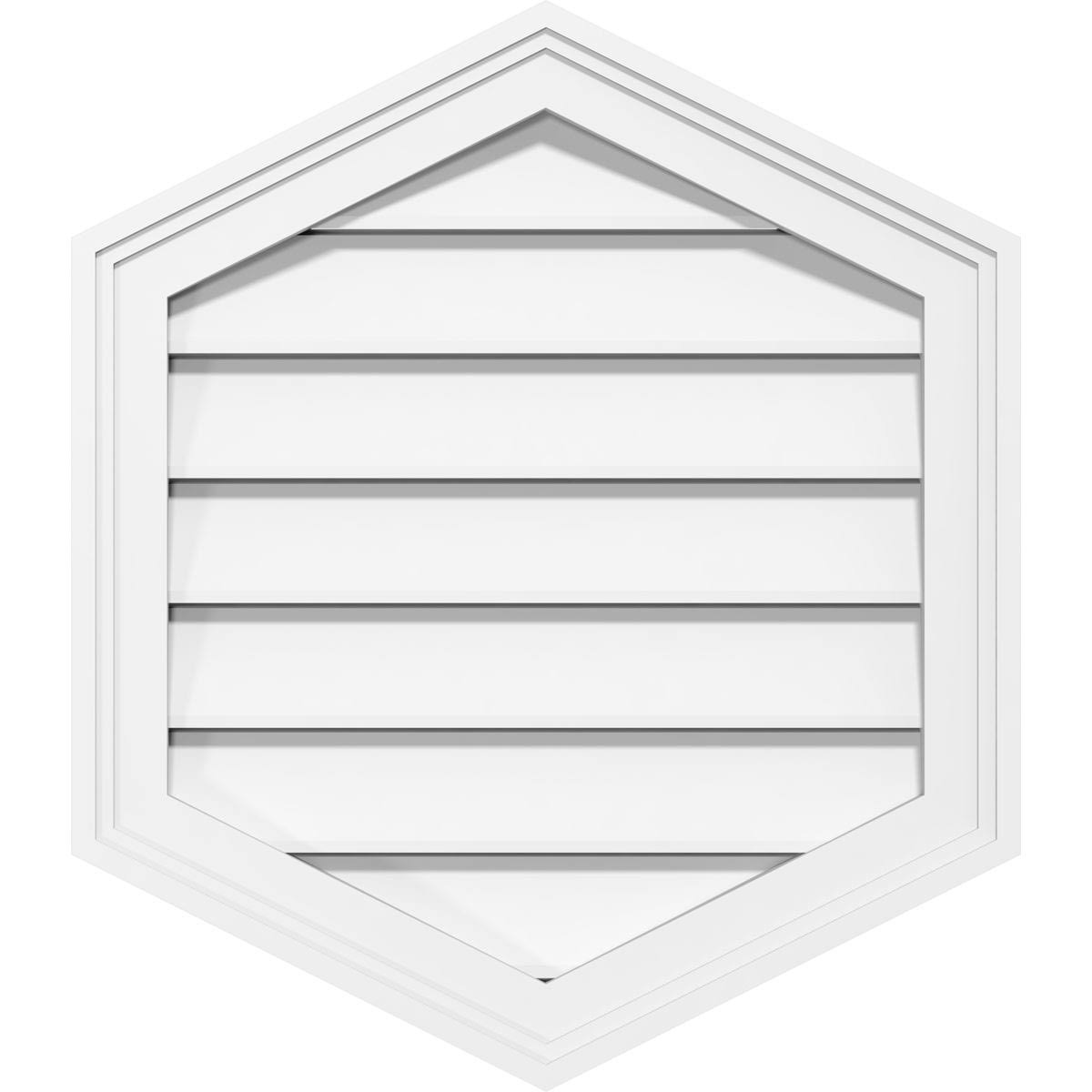 PVC Gable Vent O498