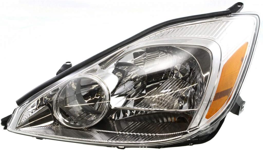 Passenger Side Headlight for 2004 2005 Toyota Sienna B496