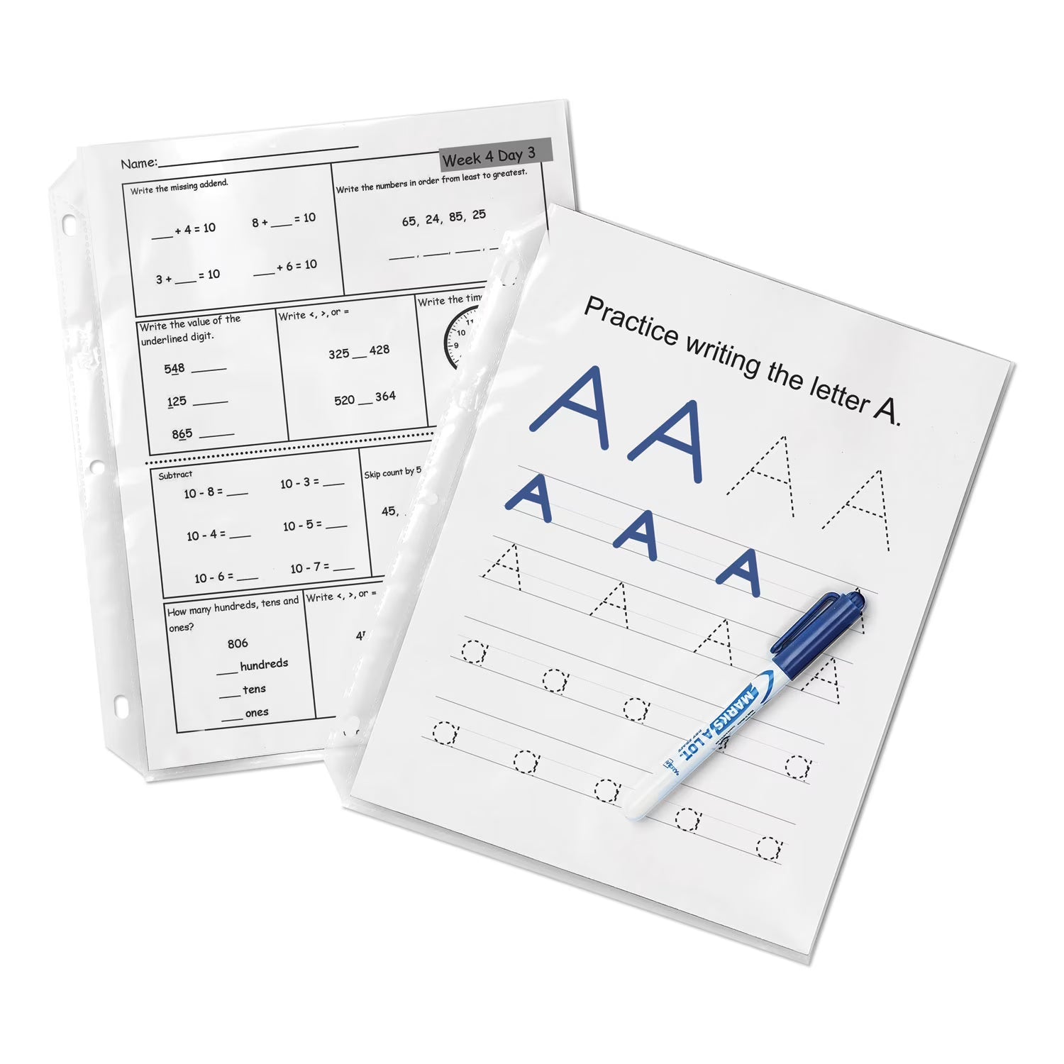 200 Pc Diamond Clear Top-Load Sheet Protectors M5868