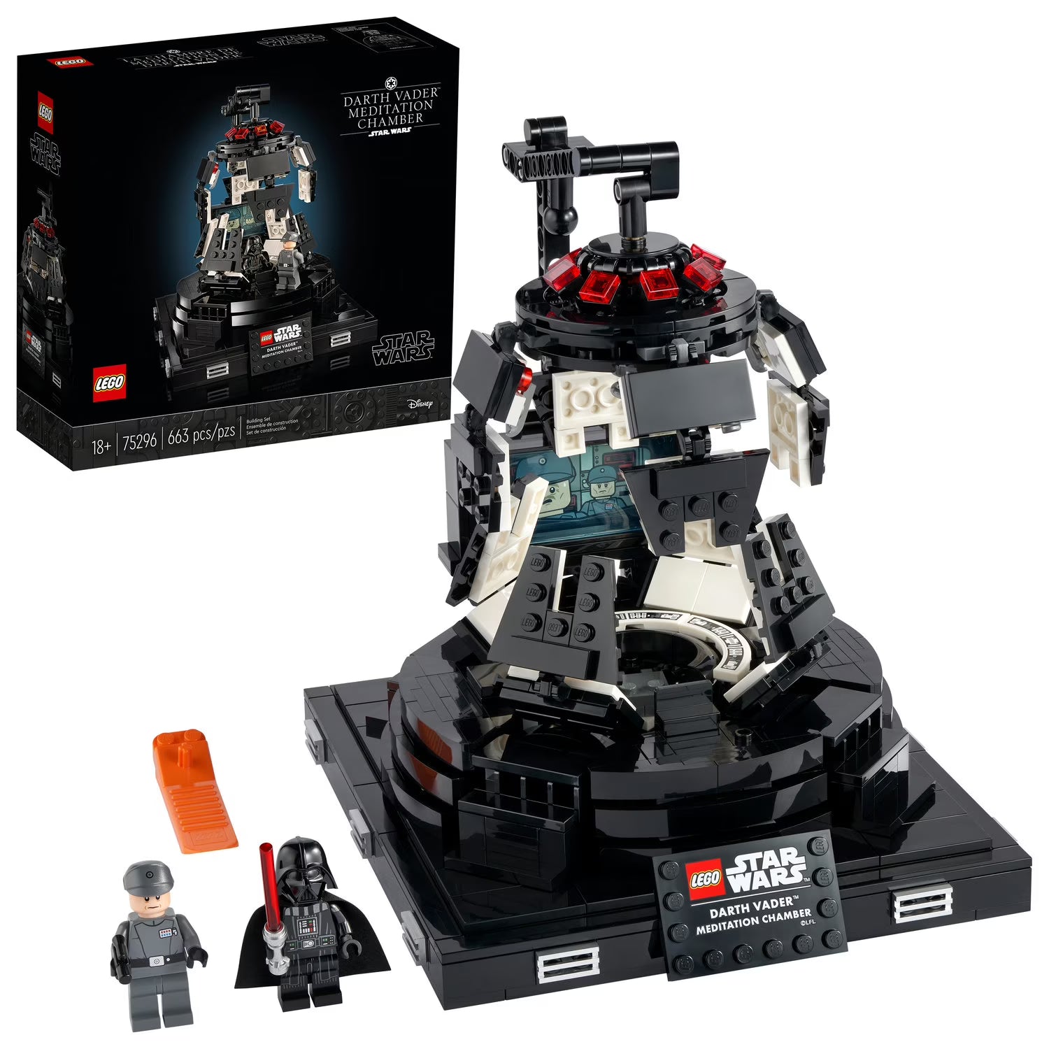 LEGO Star Wars Darth Vader Meditation Chamber Building Toy (663 Pieces) N127503