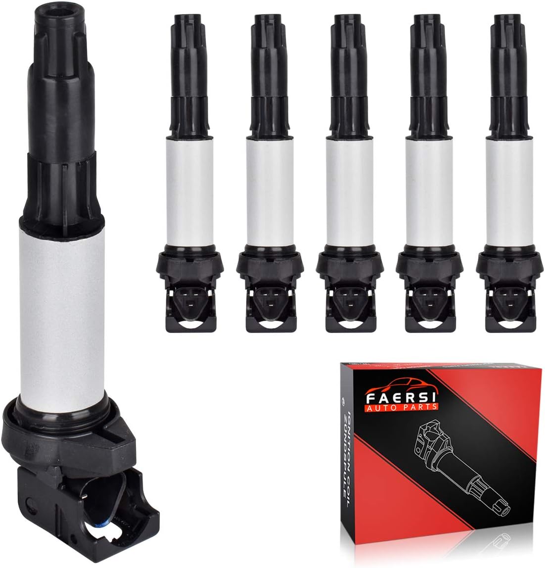 Set of 6 Ignition Coils Pack F298174