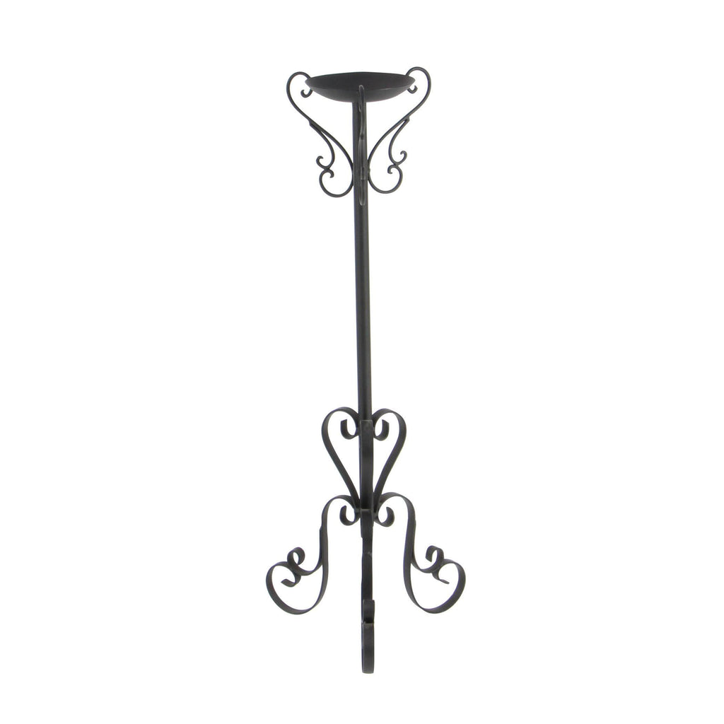 Metal 47-Inch, 39-Inch, 32-Inch Set of 3 Candle Holders C89378