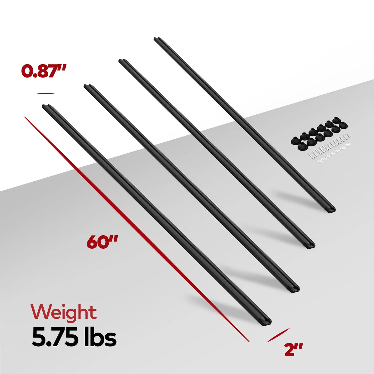 60 Inch Car Roof Top Rack Mounting System V696759
