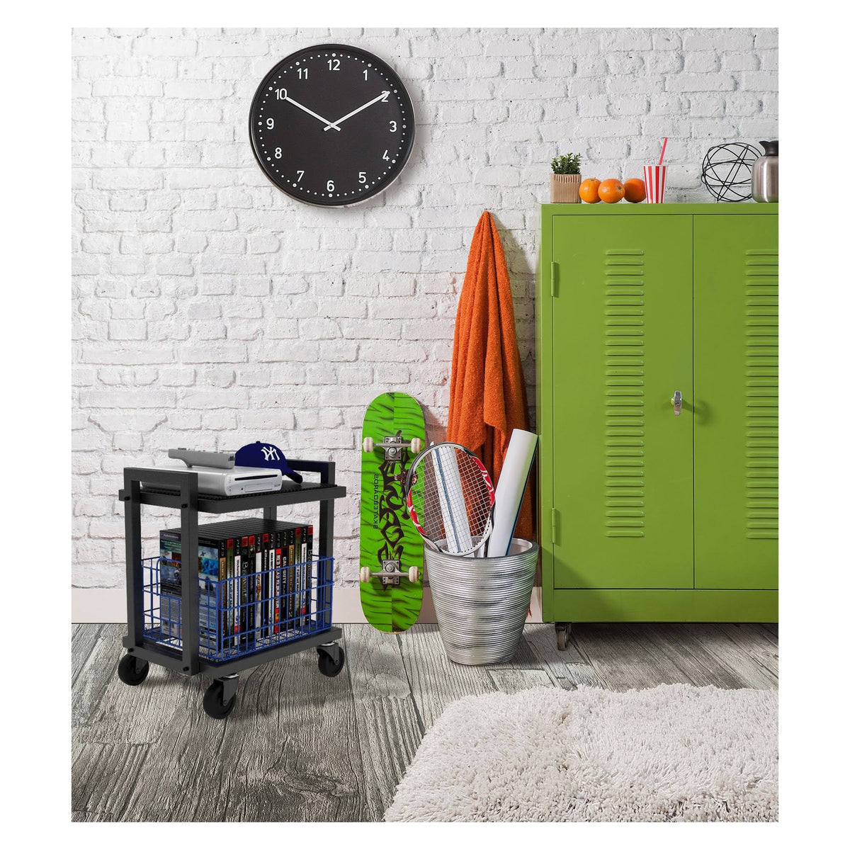 2-Tier Cart System - Black I3192