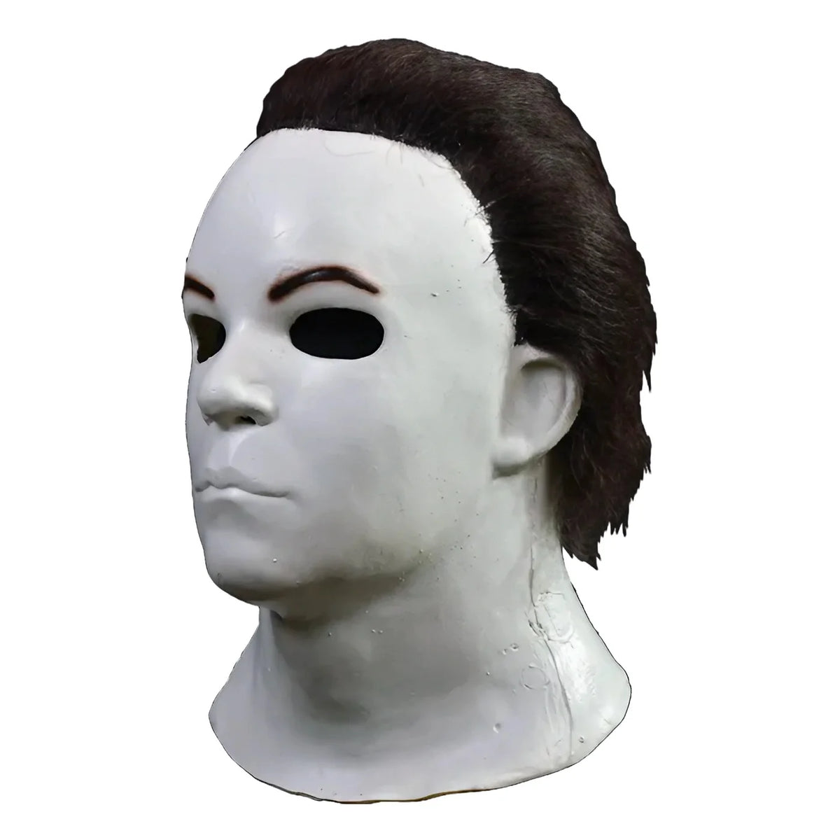 White Latex Halloween Costume Mask V59797