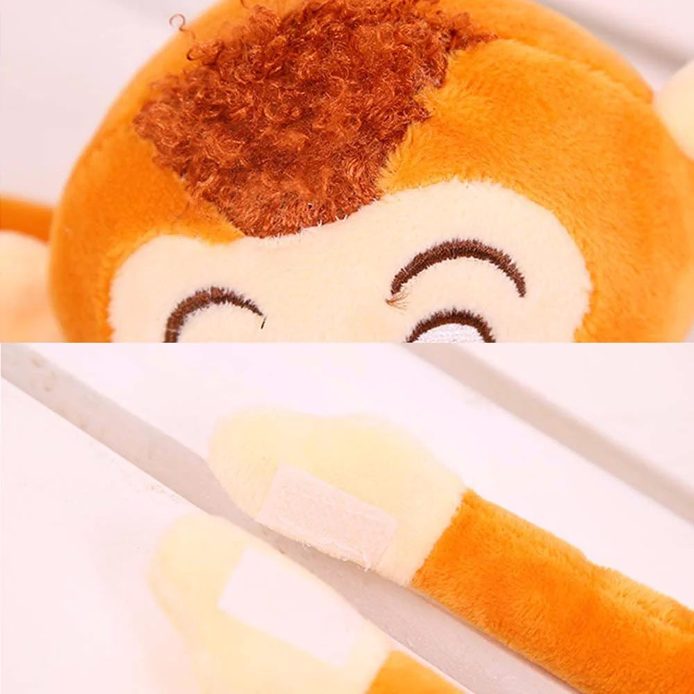 Brown Long-Arm Monkey Plush Doll A4047