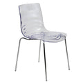 Clear Plastic Dining Chair N4068