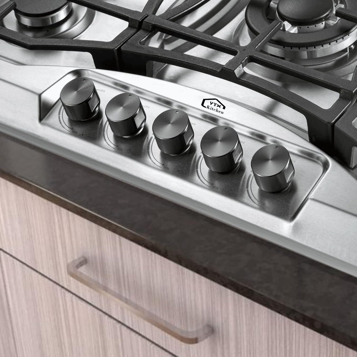 5 Burners Stainless Steel Gas Cooktop M31319