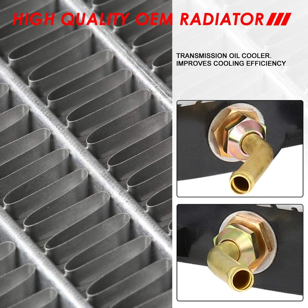 Aluminum Core Cooling Radiator Pack of 2 U304