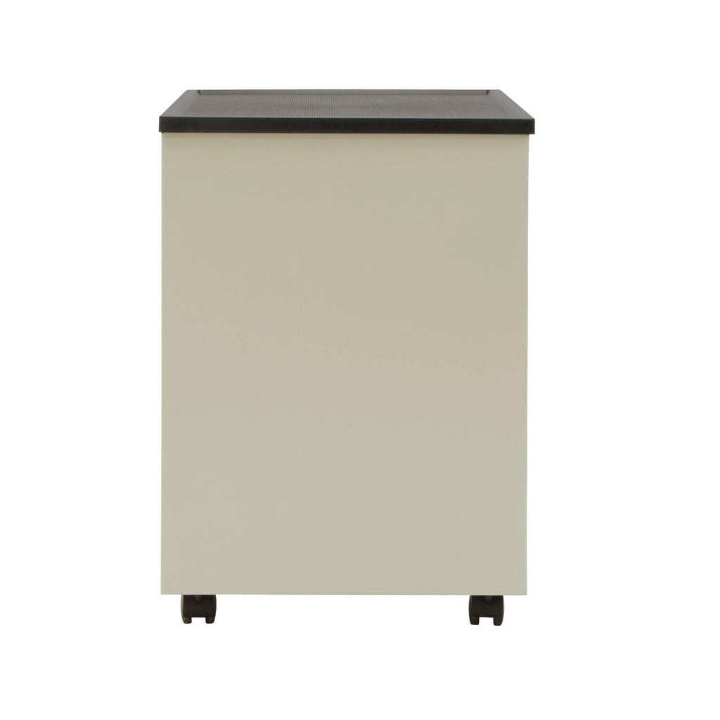 3 Lockable Drawers Mobile File Cabinet B80526