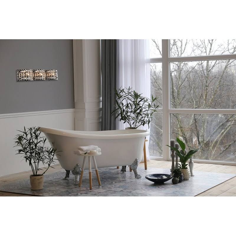 3 Light Bath Sconce with Clear Crystals Black Y66866