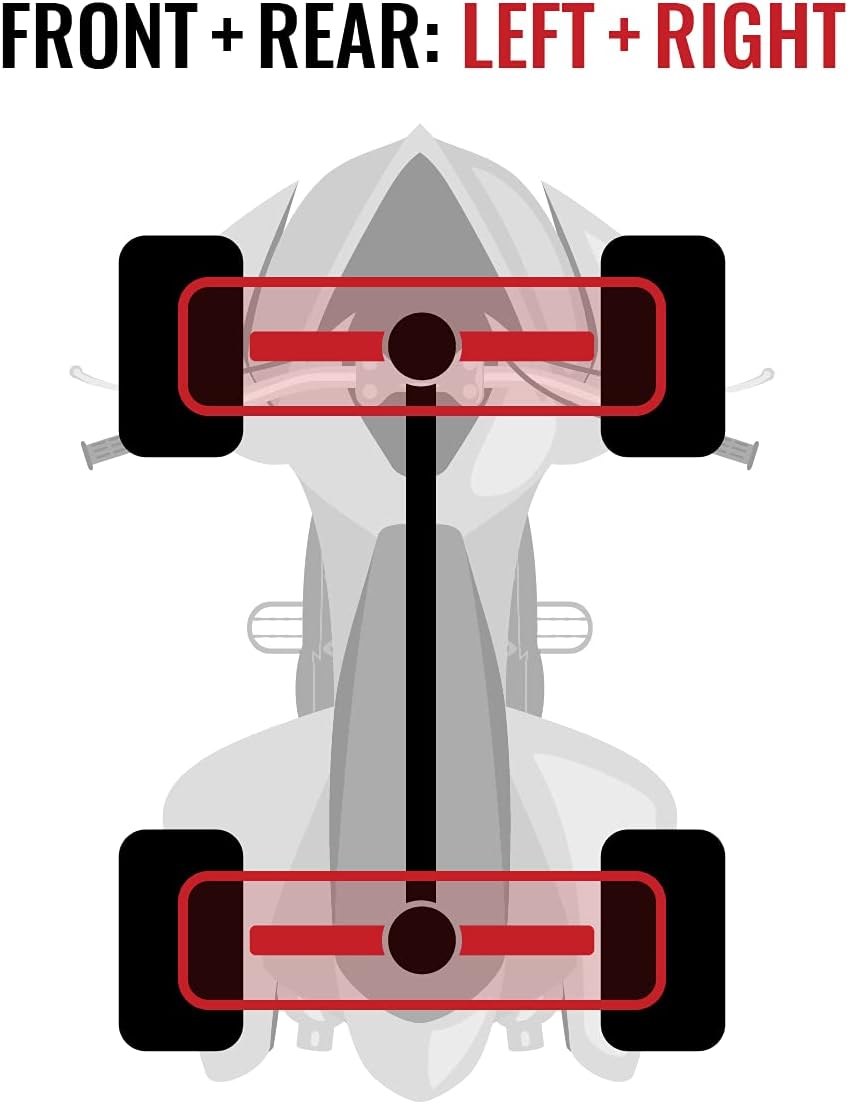 Front Rear Left Right Axles XT 4 EPS Complete Side E5399