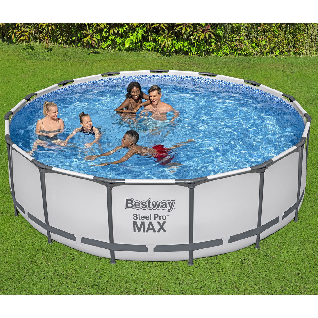 15' x 48" Prismatic Stone Above Ground Pool Set P3759