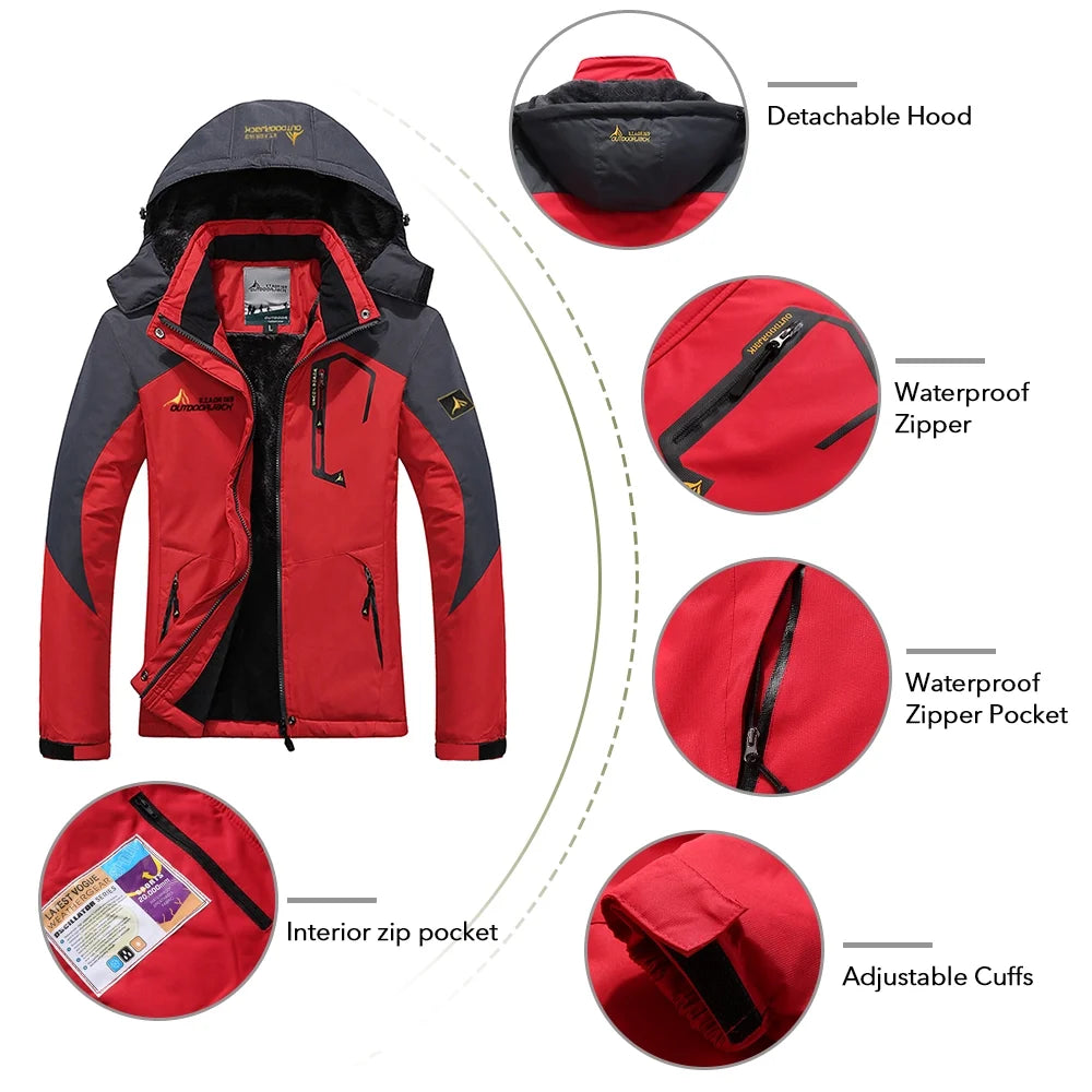 Waterproof Shell Ski Jacket M71129