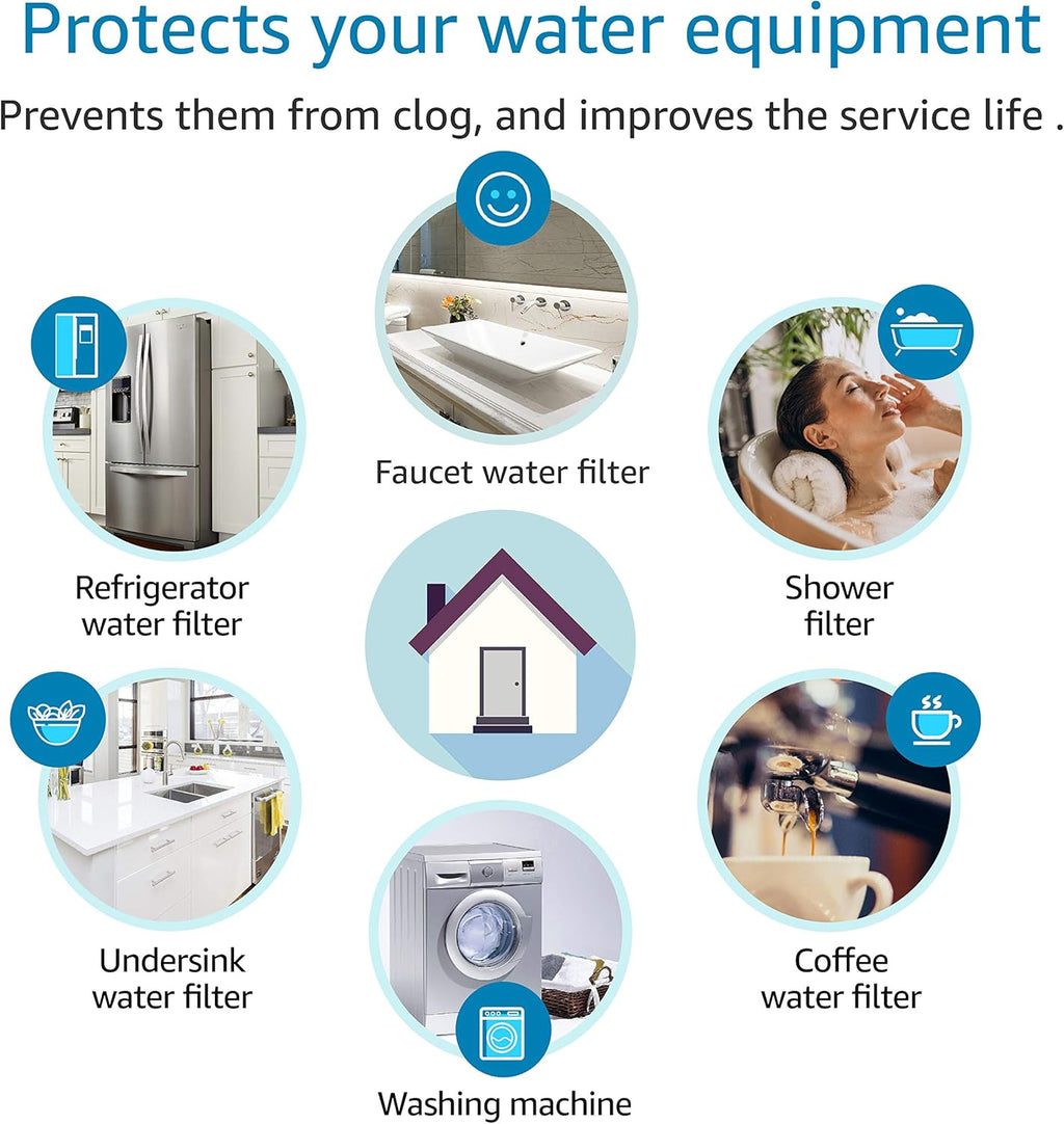 Whole House Pleated Sediment Filter, Pack of 4 D131