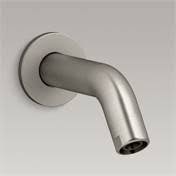 Vibrant Brushed Nickel Shower Arm and Flange S4092