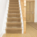 Aztec Beige Stair Carpet Runner 34 foot M5960