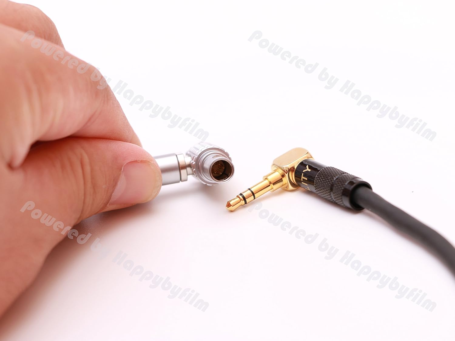 Angled 3.5mm to 0B 5 Pin Time Code TC Cable U8997