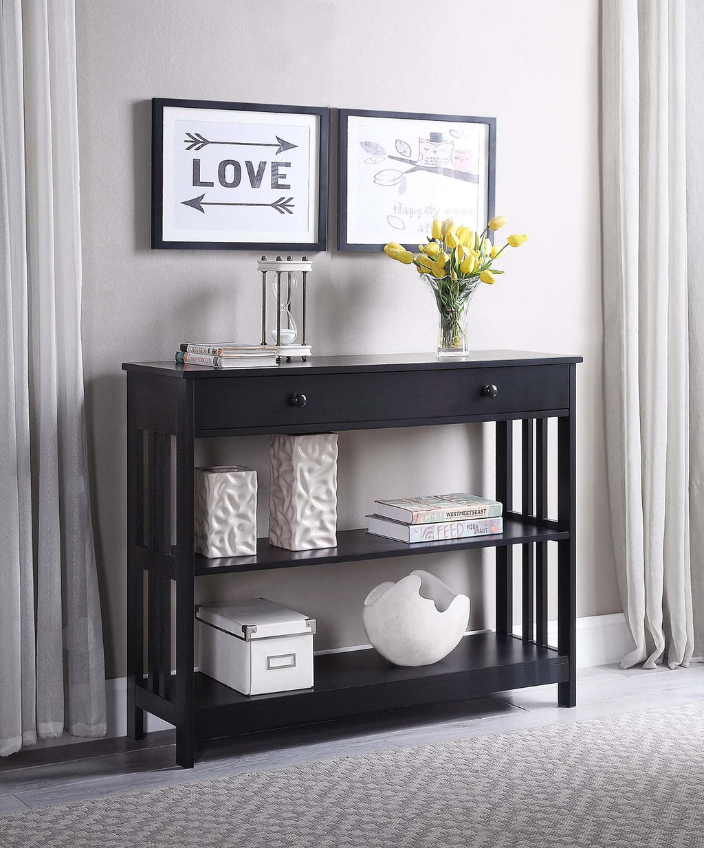1 Drawer Console Table Q1178