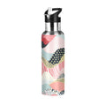 Stainless Steel Insulated Water Bottle with Straw Lid, 20 oz P47383