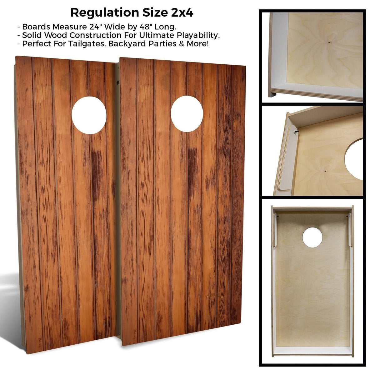 Cornhole Set with Hole Lights Y9471