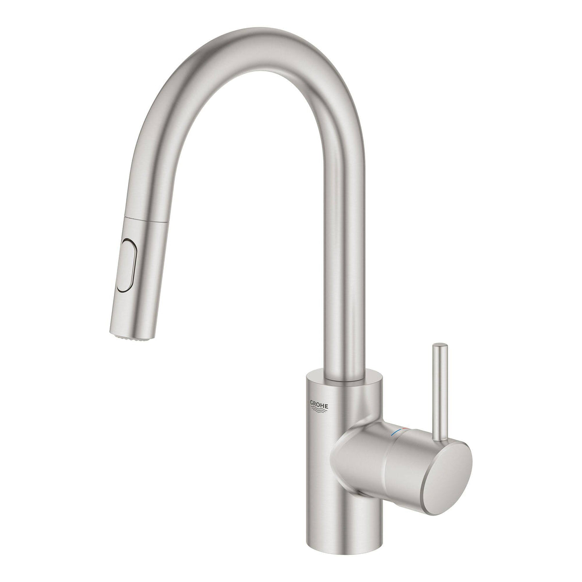 Single-Handle Kitchen Faucet in SuperSteel O17976