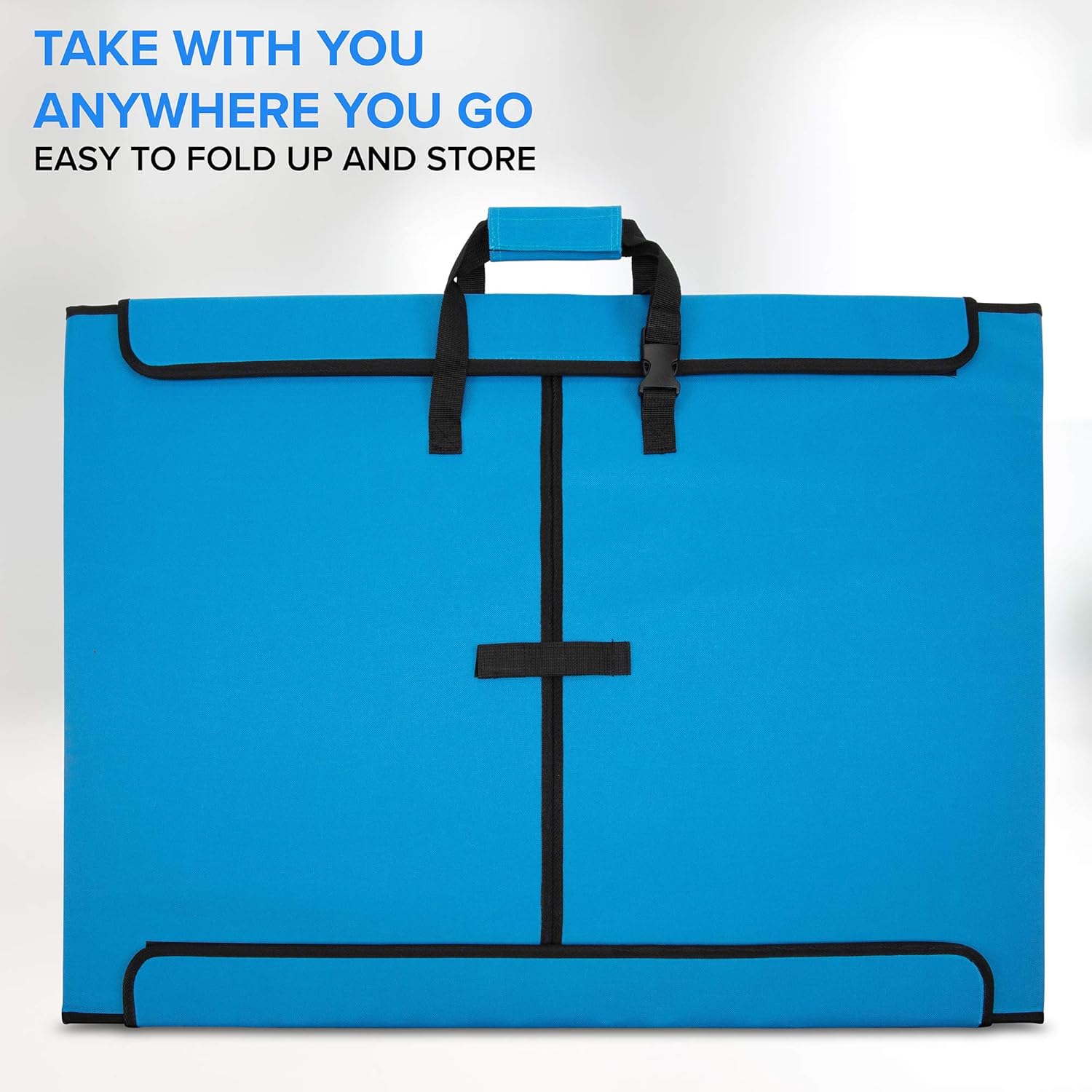 1000-Piece Jigsaw Puzzle Mat with Non-Slip Felt Surface, 2 Removable Trays, Carry Handle Pack of 2 R1477