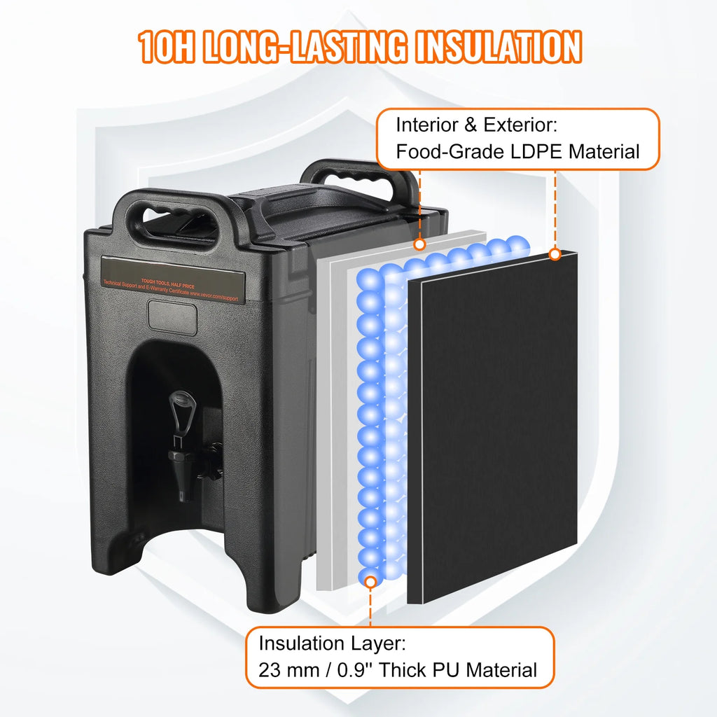 2.5 Gallon Insulated Beverage Dispenser R235
