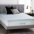 Queen Gel Memory Foam Mattress Topper Z805904