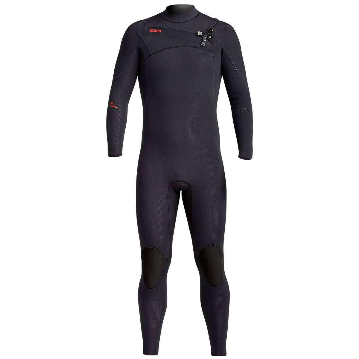 Black L Chest Zip Wetsuit U74646