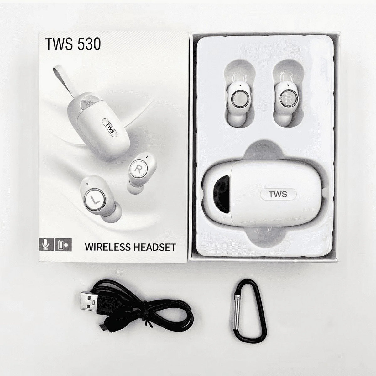 Wireless Bluetooth in-Ear Earbuds with Charging Case Z667124