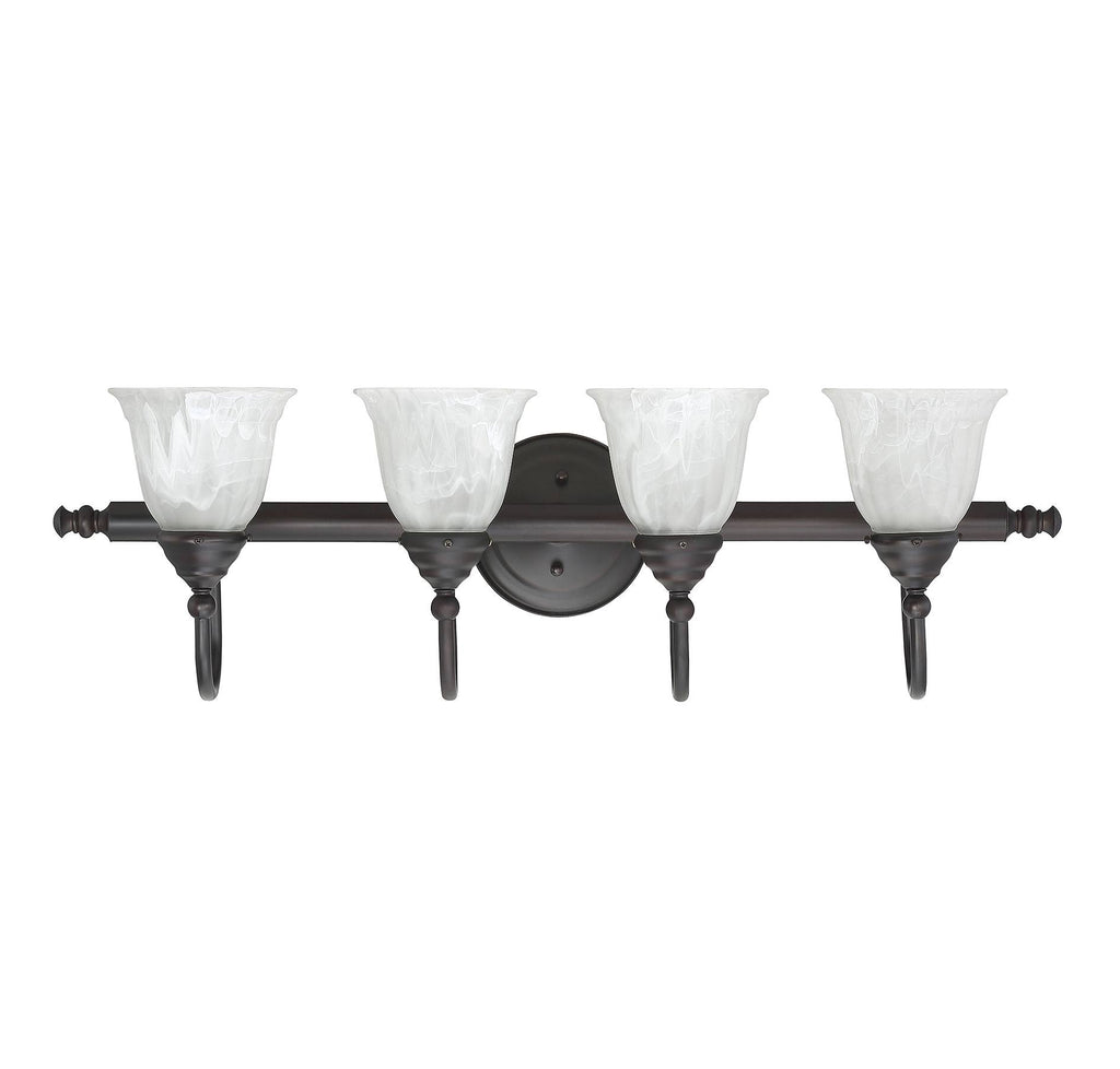 4 Light Bath Bar, English Bronze X58850