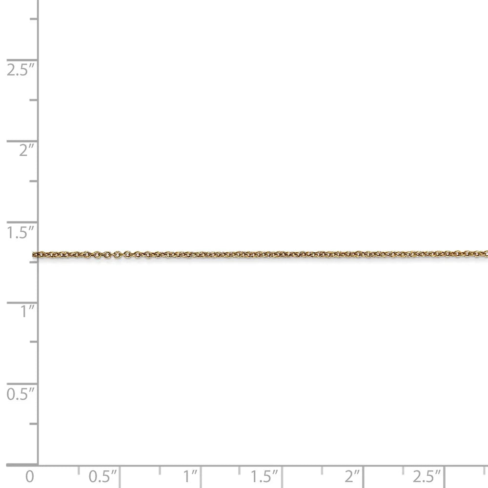 14kt Yellow Gold 20 inch Cable Chain F532710