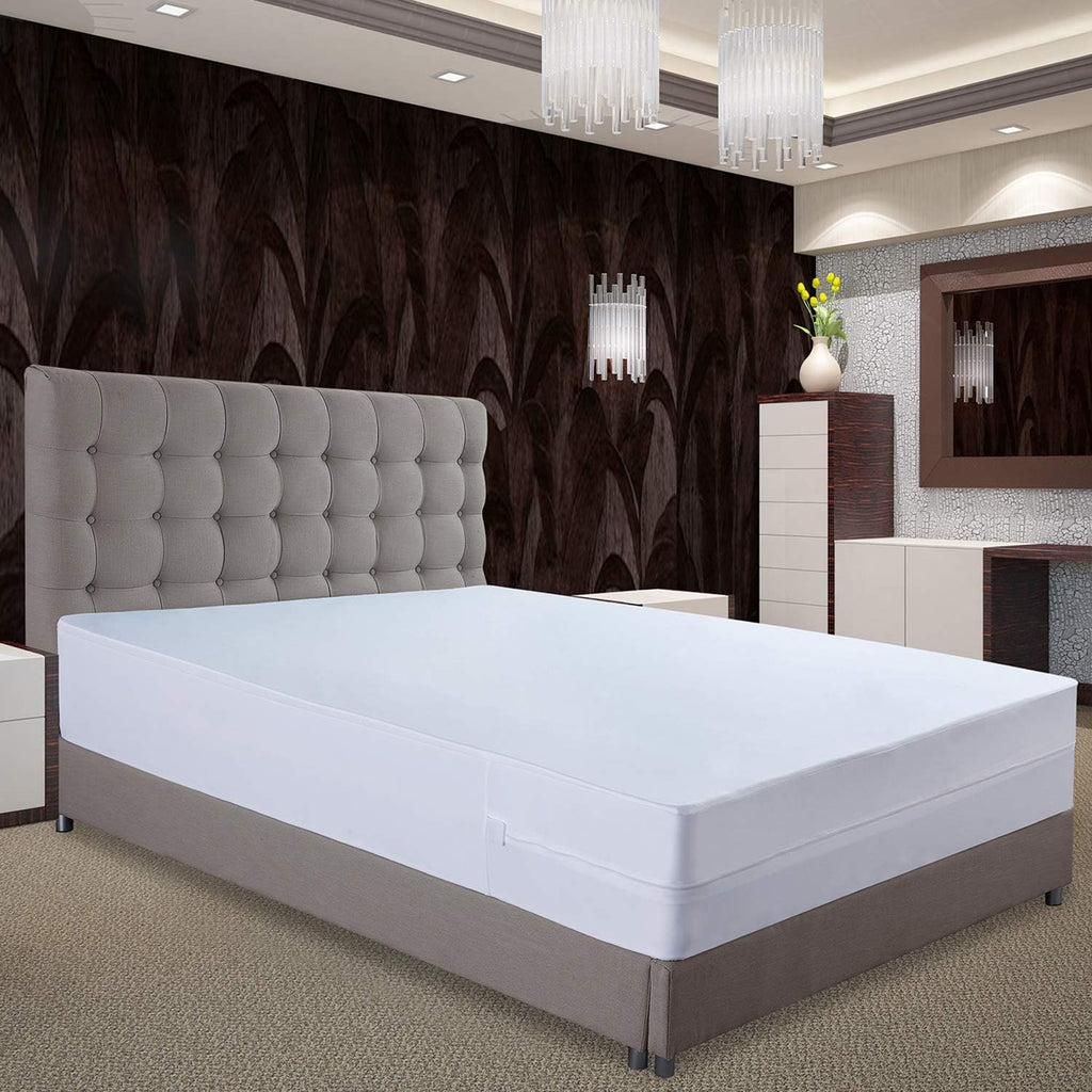 Twin XL 100% Waterproof Zippered Mattress Encasement F606236