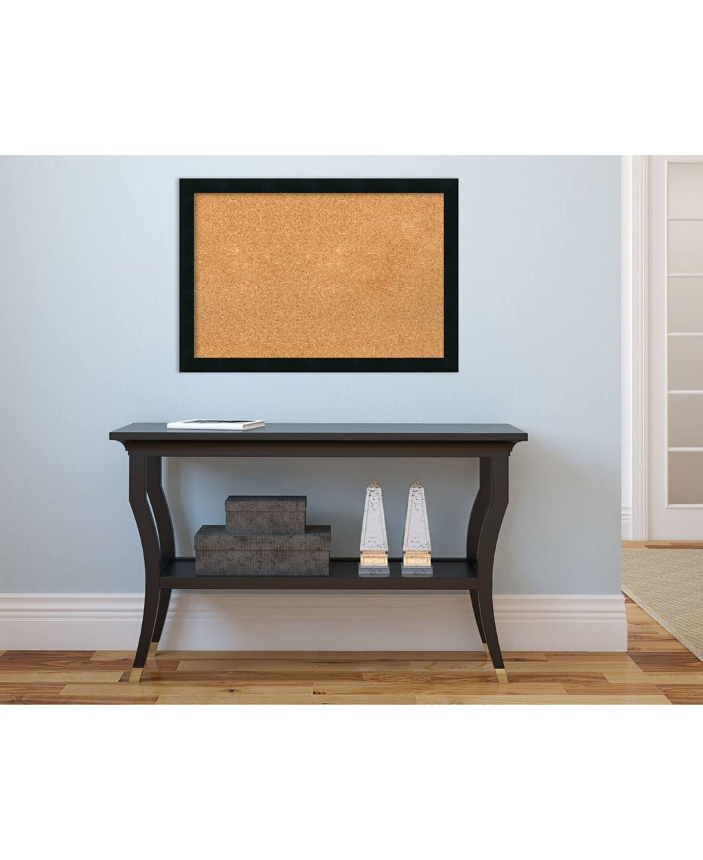 Black Framed Cork Board F210