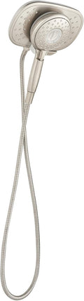 Brushed Nickel 2-In-1 4-Function Shower Head M533554