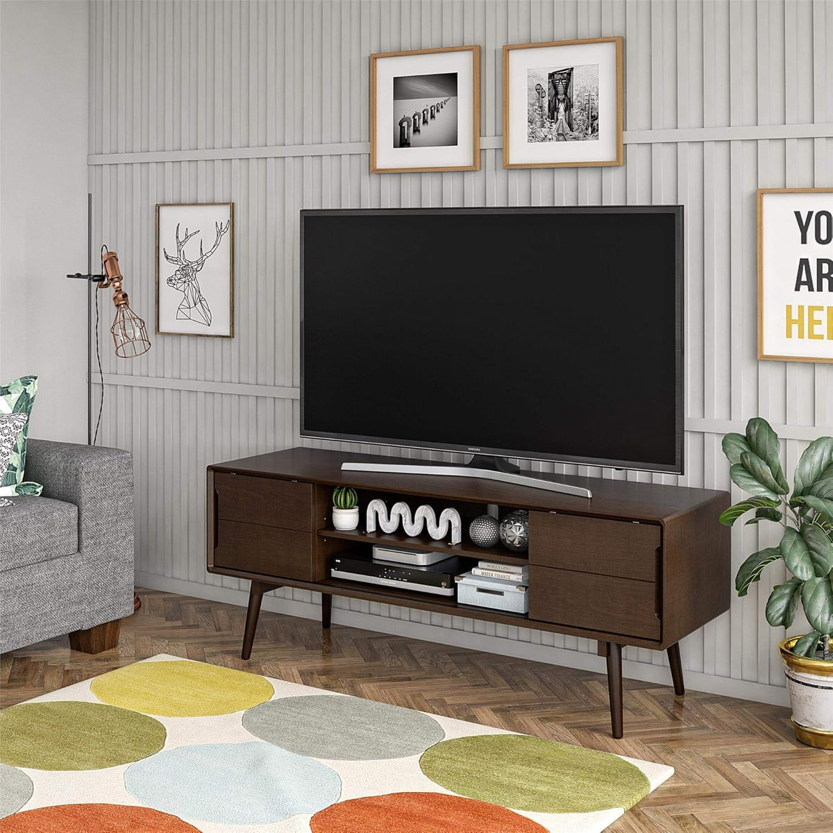 Walnut Bar Cabinet K3852