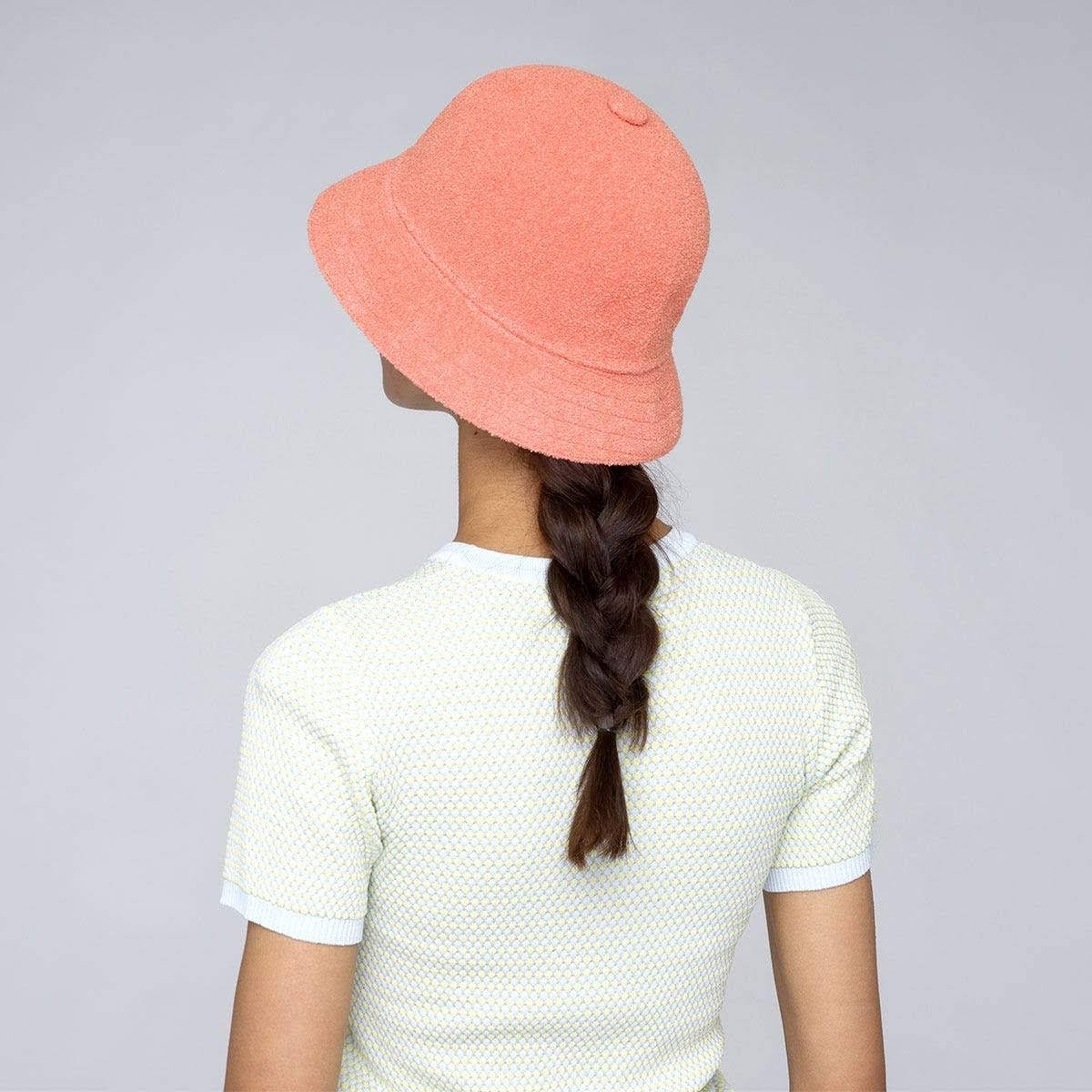 Pink Casual Bucket Hat X881322