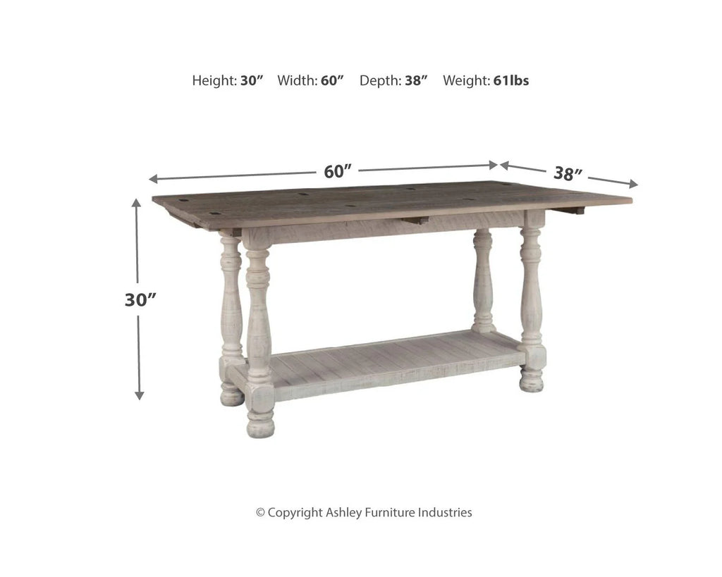 Gray/White Sofa Console Table E51594
