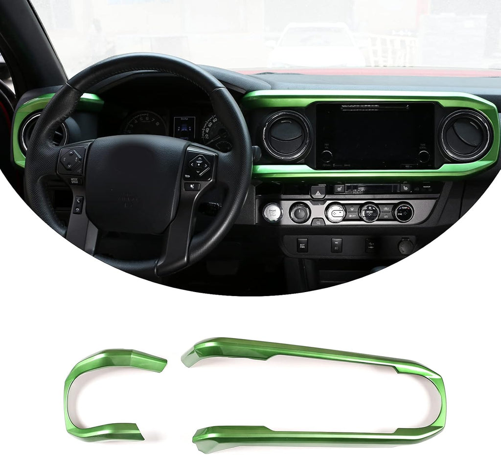 Car ABS Dashboard Panel Cover Trim Stickers (red) S995