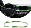 Car ABS Dashboard Panel Cover Trim Stickers (red) S995