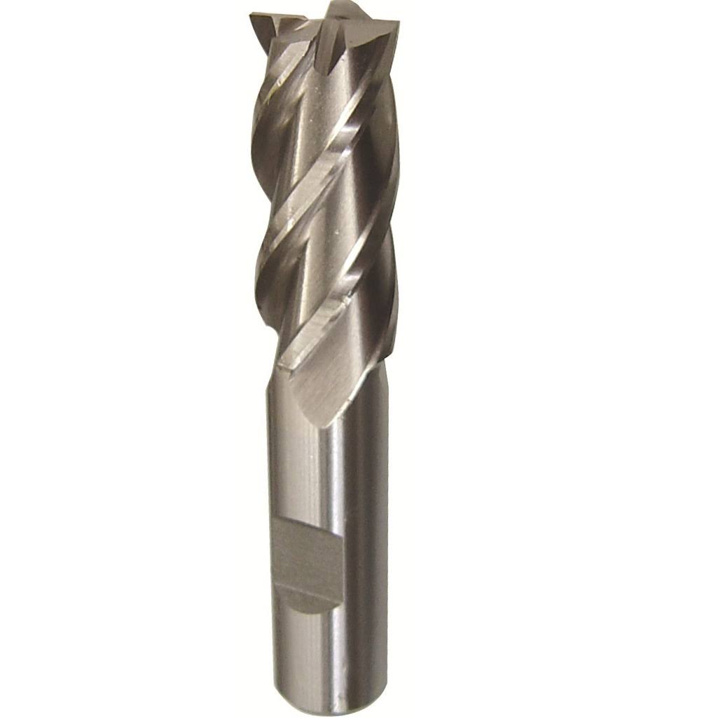 7/8x22 Carbide 4 Flute TiAlN Square End Mill F549608