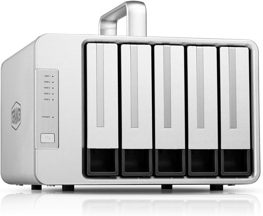 2-Bay External Hard Drive Enclosure RAID Storage N709300