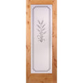 36 in. x 80 in. Unfinished Knotty Alder Interior Door Slab U51467